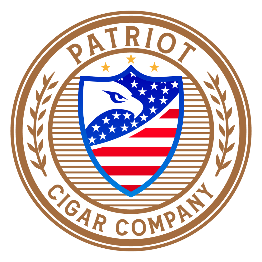Patriot Cigar Bronze Logo
