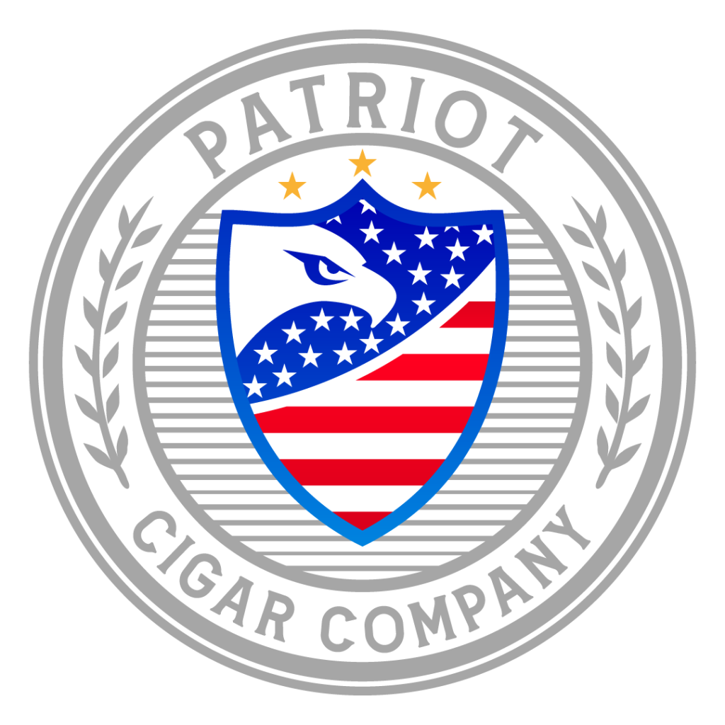 Patriot Cigar Silver Logo